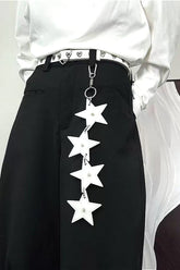 Studded Star Charm Waist Chain