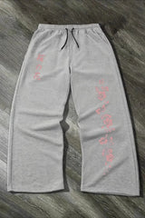 Y2K Harajuku Graphic Loose Pants
