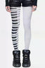 Street Style Piano Print Tights