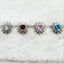 Heart Zircon External Thread Lip Stud
