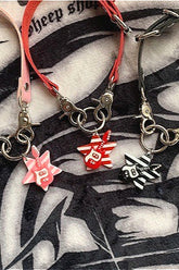 Punk Star Bass Metal Choker Necklace