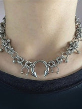 Dark Punk Heavy Craft Necklace