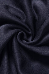 Black Punk Metal Ring Hoodie