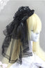 Dark Mesh Lace Rose Hair Accs