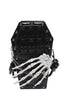 Skeleton Hand Coffin Crossbody Bags
