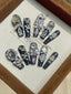 Sweet Cool Metal Butterfly Chain Press On Nails