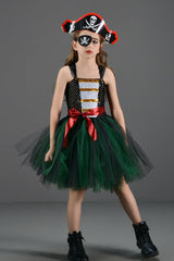 Pirate Girl Tutu Dress Kid Halloween Costume