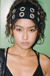 Gothic Punk Metal Hoop Hat