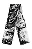 Anime Jacquard Reversible Dark Harajuku Warm Scarf