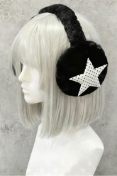 Harajuku Y2K Polka Dot Star Earmuff