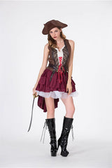 Captain Pirate Dress Halloween Costume
