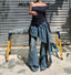 Y2K Gothic Skirt Baggy Harajuku Pant