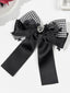 Vintage Plaid Bow Gothic Hair Accs