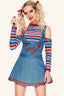 Evil Doll Circus Clown Halloween Costume