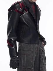 Oversized Shoulder Pad Jacket