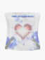 Y2K Heart Dreamcore Print Bandeau Camis