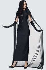 HalloweenBlack Soul Wanderer Ghost Dress