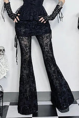 Gothic Lace Cargo Pant