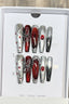 Gothic Blood Red Polka Dot Press On Nails