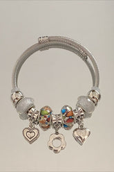 Y2K Retro Beaded Rhinestone Bracelet