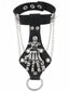 Punk Gothic Skull Claw Bracelet