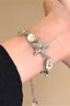 Sweet Y2K Star Floral Patchwork Chain Bracelet