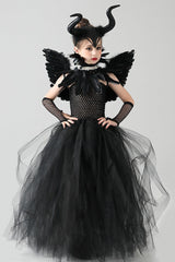 Evil Queen Gown Kid Halloween Costume