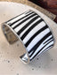 Vintage Faux Suede Animal Pattern Bracelet