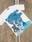 Punk Graffiti Print Short Sleeve T-shirt