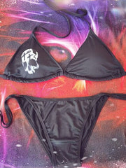 Gothic Dark Skull Swimwear