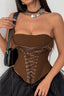 Chic Boned Strapless Slimming Corset