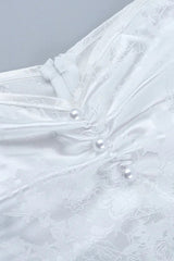 Pastel Goth White Mermaid Skirt