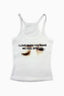 Retro Letter Graphic Tank Top