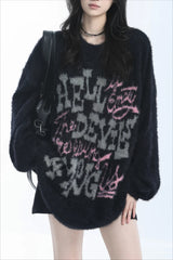 Y2k Vintage Christmas Slim Long Sleeve Chic Sweater