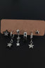 Butterfly Star Multi Set Edgy Earings