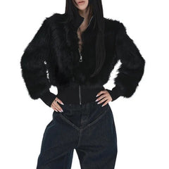 Soft Thick Pile Furry Jacket