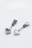 Cupid Arrow Hollow Heart Earrings