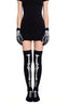 Skeleton Graphic Matching Glove Socks