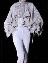 Gothic Batwing Sleeve Blouse