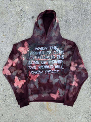 Tattoo Print Urban Streetwear Hoodie