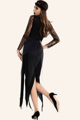 Black Devil Halloween Costume Dress