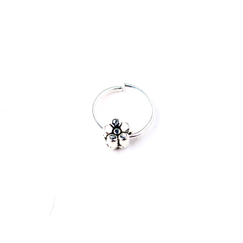 Star Flower U-Shape Nose Studs