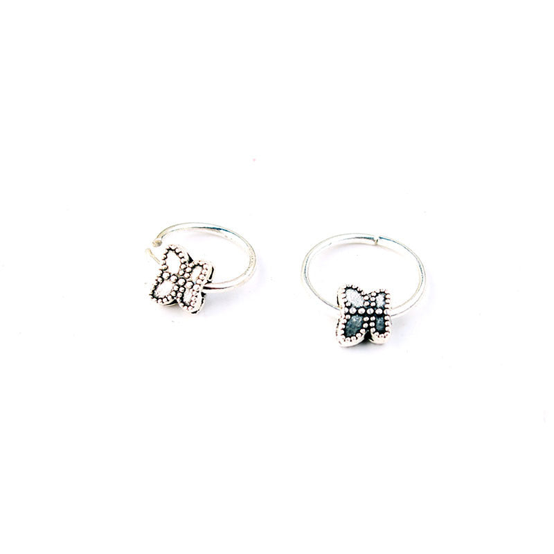 Star Flower U-Shape Nose Studs