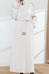 Cool Black Shiny Trench Coat