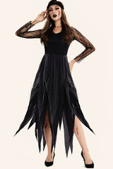 Black Devil Halloween Costume Dress
