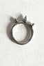 Spike Closed Ring Lip Stud