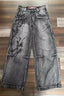 Dark Punk Fashion Loose Fit Pants