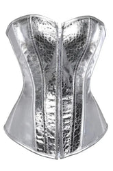 Silver Gold Vintage Gothic Corset
