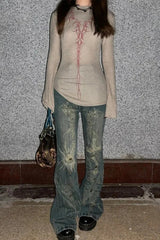 Harajuku Street Wear Flare Pants