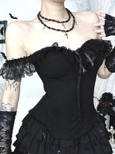 Dark Gothic Tube Corset